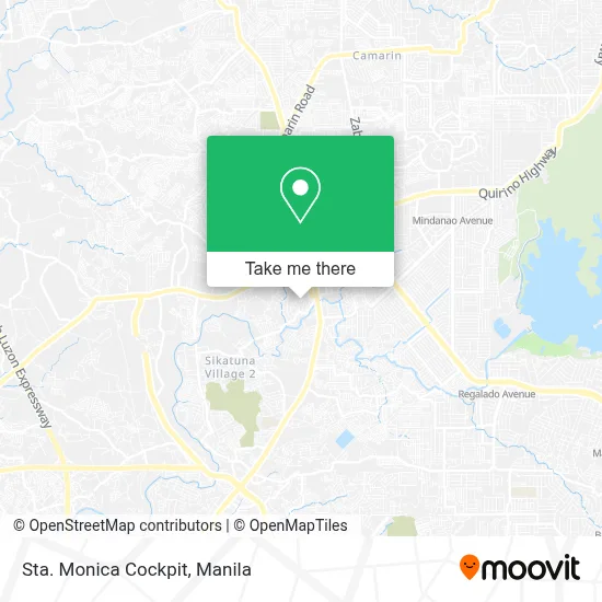 Sta. Monica Cockpit map