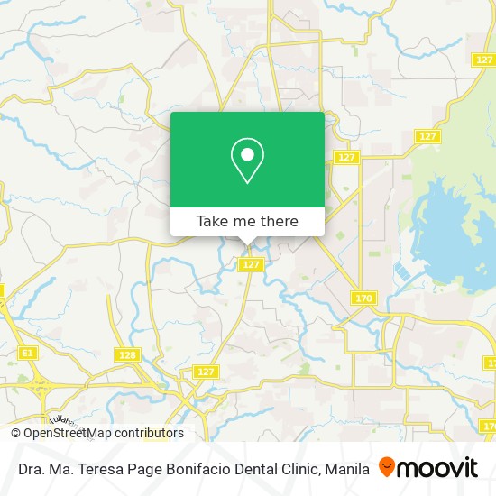 Dra. Ma. Teresa Page Bonifacio Dental Clinic map