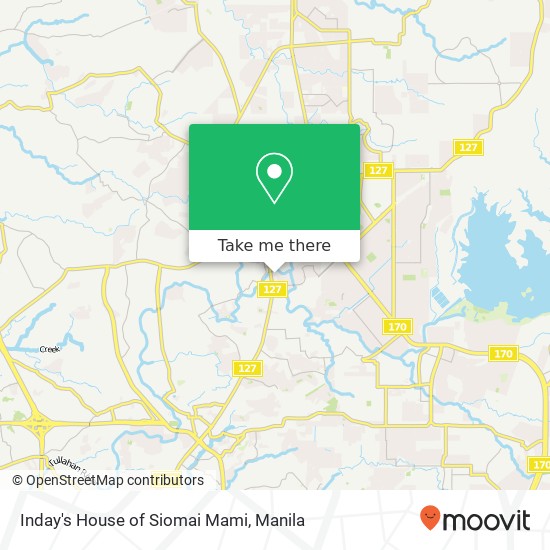 Inday's House of Siomai Mami map