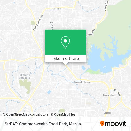 StrEAT: Commonwealth Food Park map