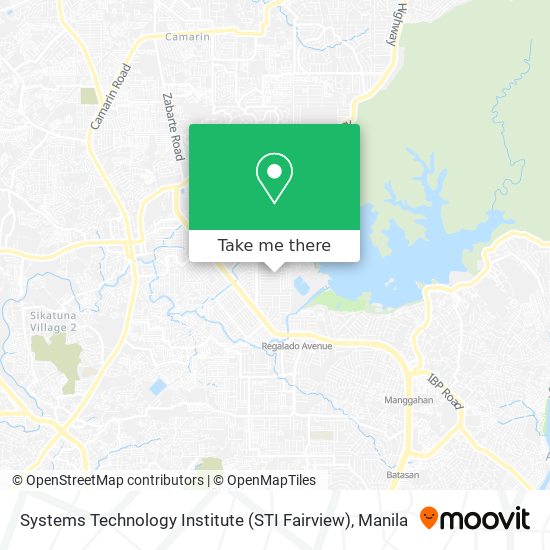 Systems Technology Institute (STI Fairview) map
