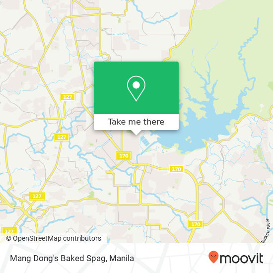 Mang Dong's Baked Spag map