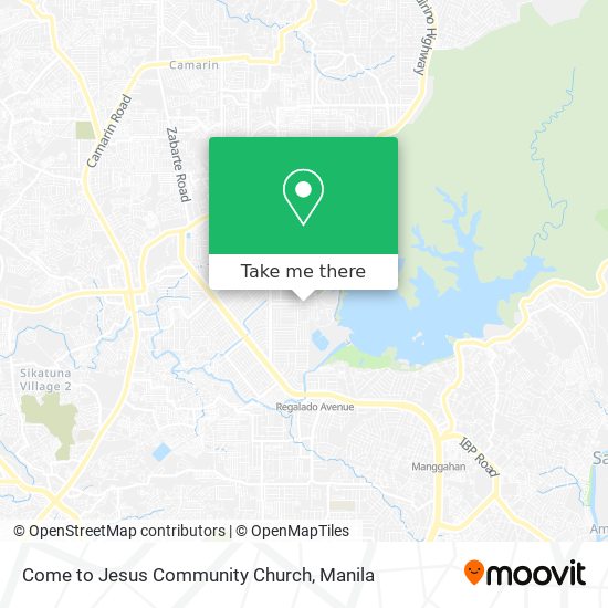 Come to Jesus Community Church map