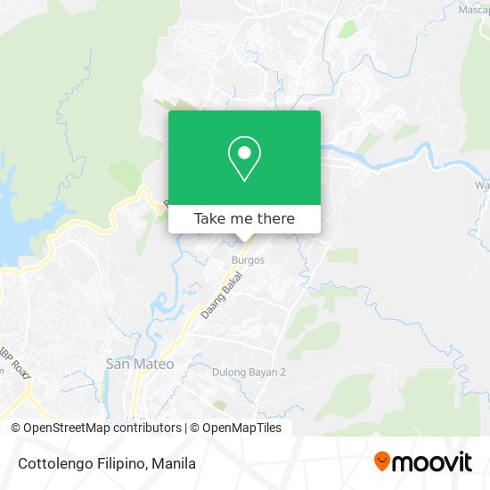 Cottolengo Filipino map