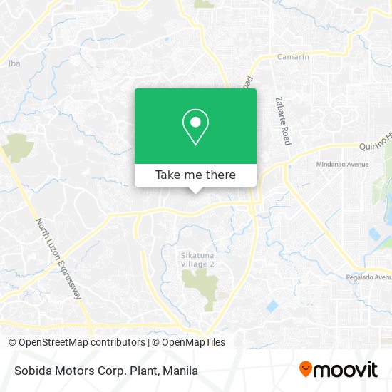 Sobida Motors Corp. Plant map