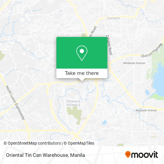Oriental Tin Can Warehouse map