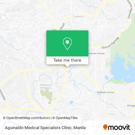 Aguinaldo Medical Specialists Clinic map