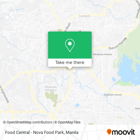 Food Central - Nova Food Park map