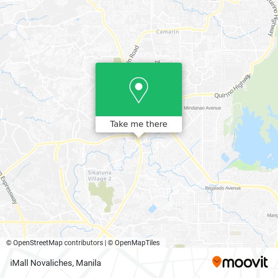 iMall Novaliches map