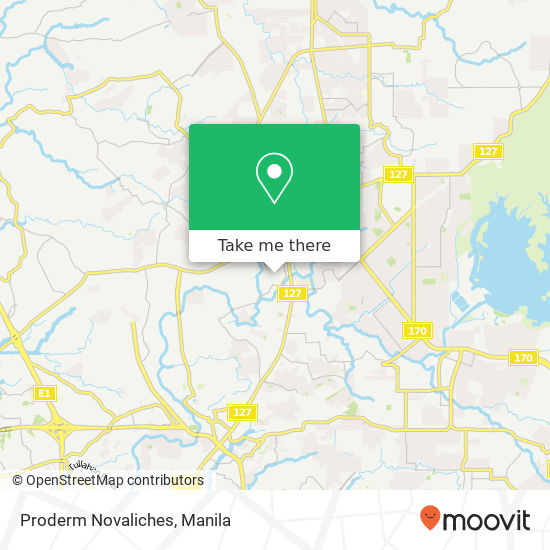 Proderm Novaliches map