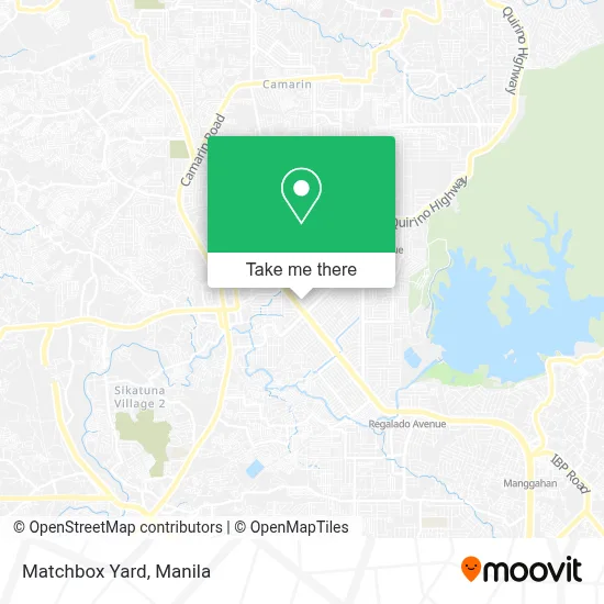 Matchbox Yard map
