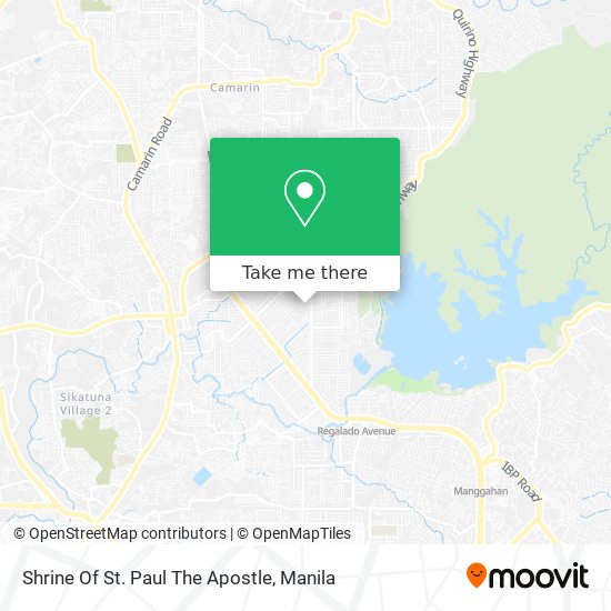 Shrine Of St. Paul The Apostle map
