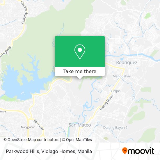 Parkwood Hills, Violago Homes map
