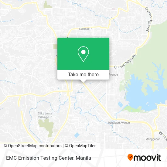 EMC Emission Testing Center map