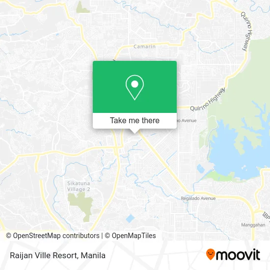 Raijan Ville Resort map