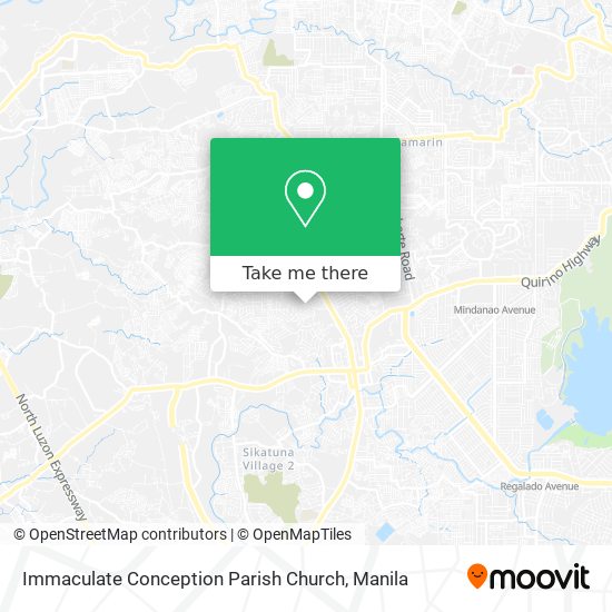 Immaculate Conception Parish Church map