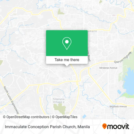 Immaculate Conception Parish Church map