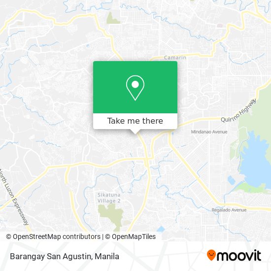 Barangay San Agustin map