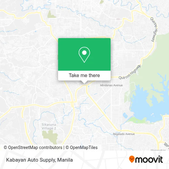 Kabayan Auto Supply map