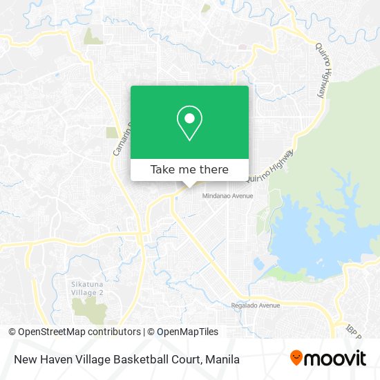 New Haven Village Basketball Court map