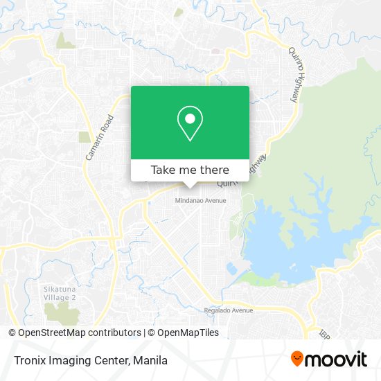 Tronix Imaging Center map