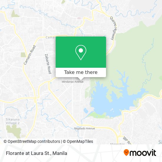 Florante at Laura St. map