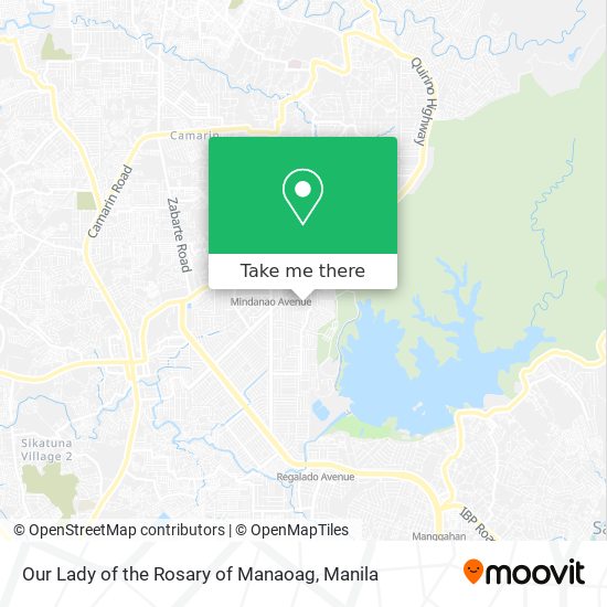 Our Lady of the Rosary of Manaoag map