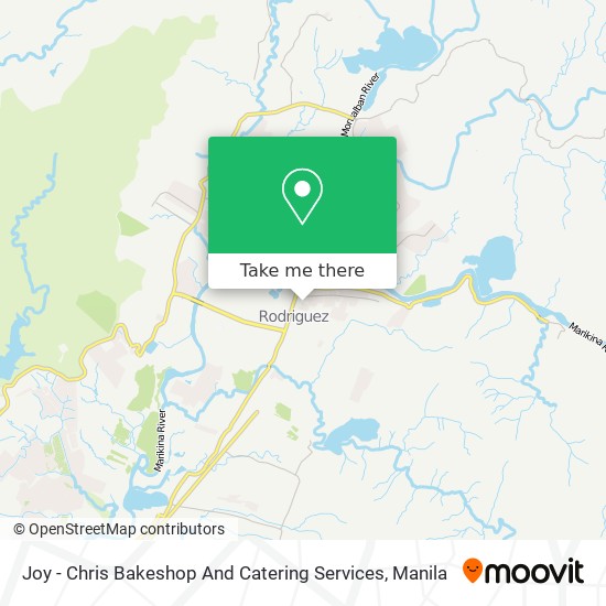 Joy - Chris Bakeshop And Catering Services map