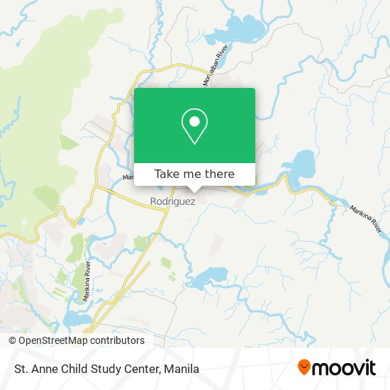 St. Anne Child Study Center map