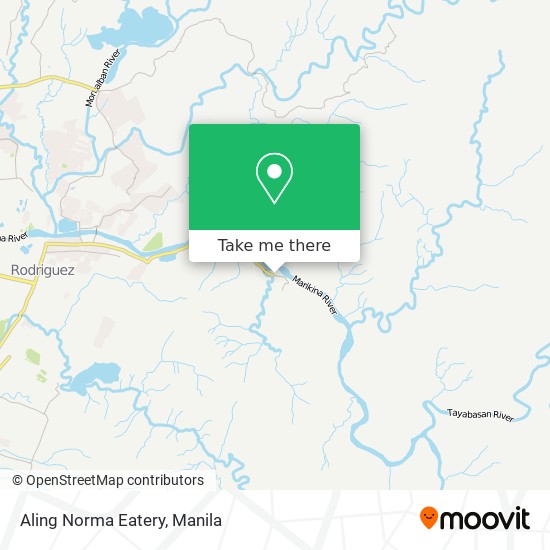 Aling Norma Eatery map