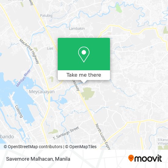 Savemore Malhacan map