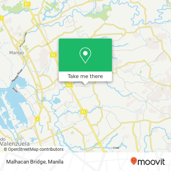 Malhacan Bridge map