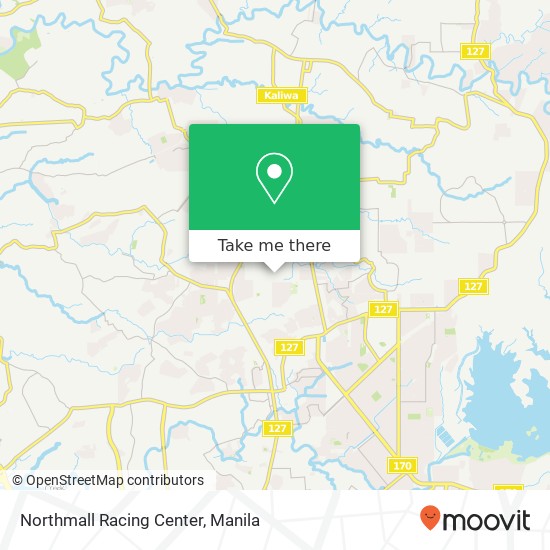 Northmall Racing Center map