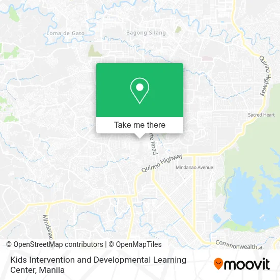 Kids Intervention and Developmental Learning Center map
