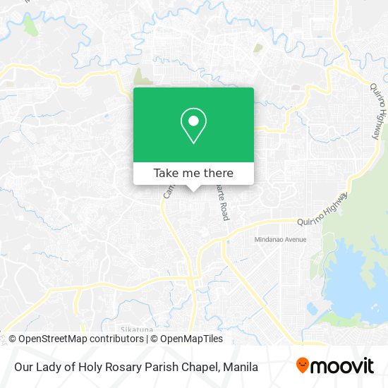 Our Lady of Holy Rosary Parish Chapel map