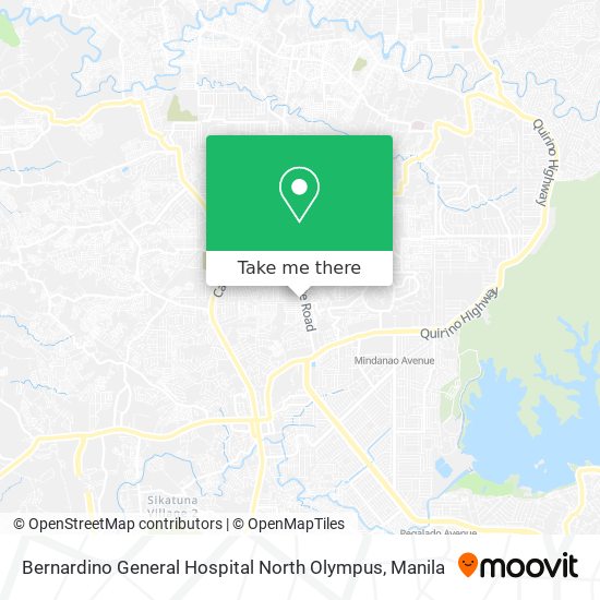 Bernardino General Hospital North Olympus map