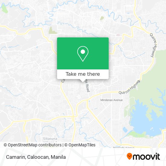 Camarin, Caloocan map