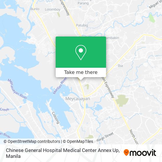 Chinese General Hospital Medical Center Annex Up map