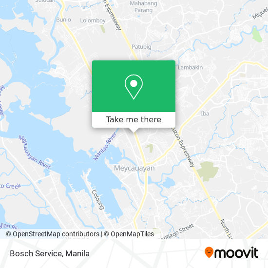 Bosch Service map