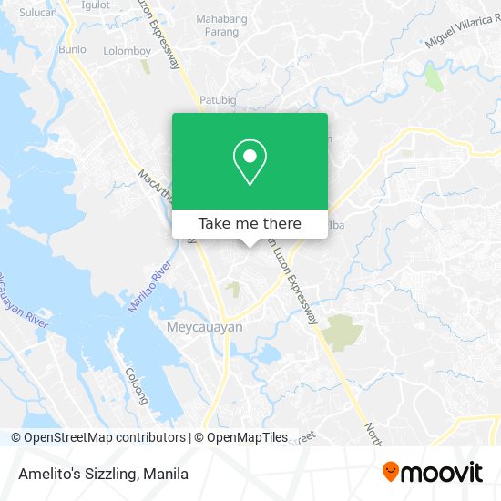 Amelito's Sizzling map