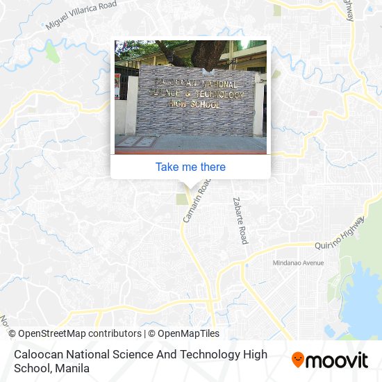 Caloocan National Science And Technology High School map