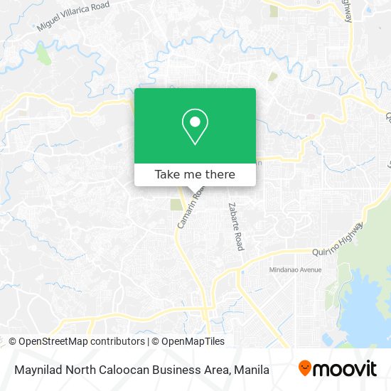 Maynilad North Caloocan Business Area map