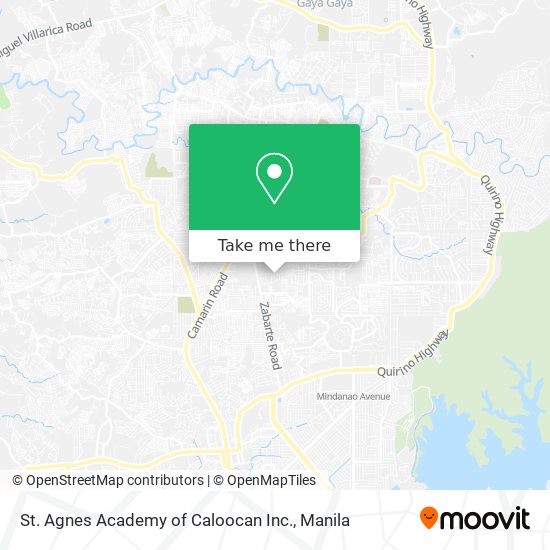 St. Agnes Academy of Caloocan Inc. map