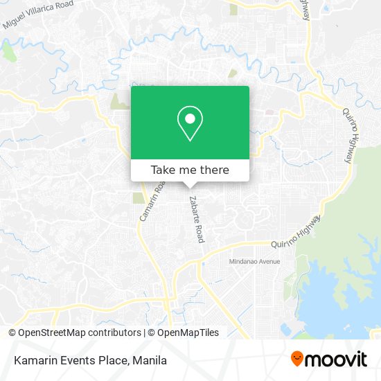 Kamarin Events Place map