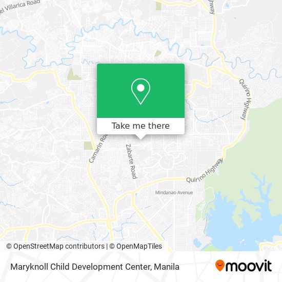 Maryknoll Child Development Center map