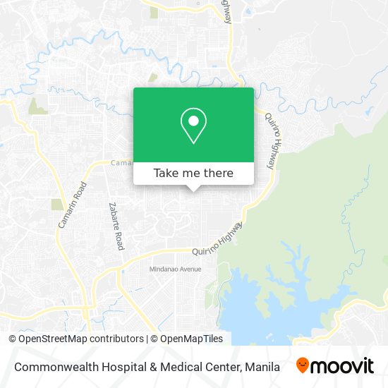 Commonwealth Hospital & Medical Center map