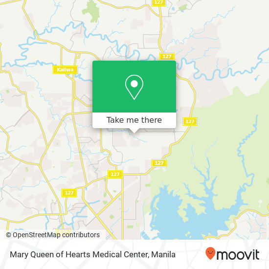 Mary Queen of Hearts Medical Center map
