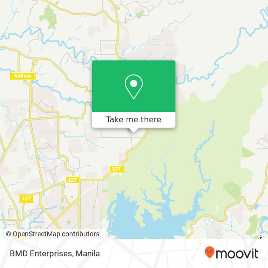 BMD Enterprises map