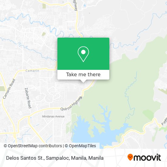 Delos Santos St., Sampaloc, Manila map