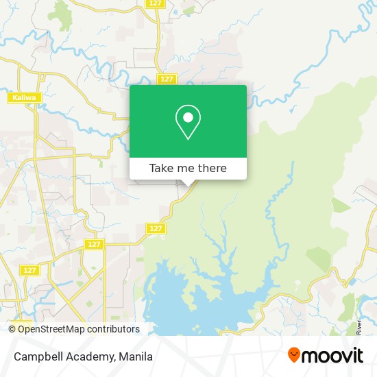 Campbell Academy map